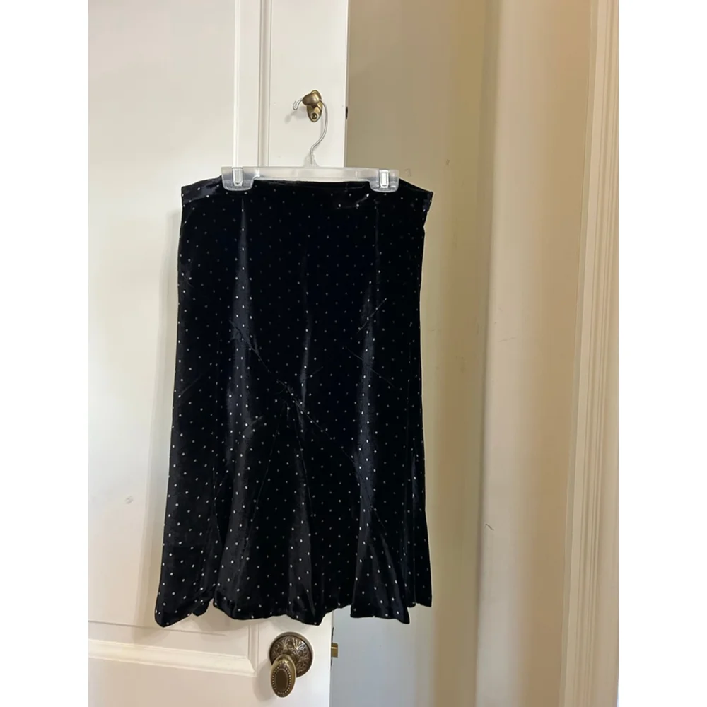 Marc Jacob’s Vintage Velvet Polka Dot Skirt